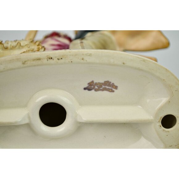 Vintage Dancing Couple Pair Figurine LARGE 10" - Picture 13 of 13